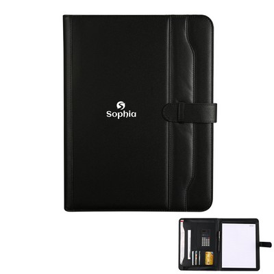 Pu Leather Portfolio Folder For Documents