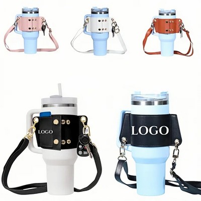 40 oz Stanley Mug Cover with Shoulder Strap