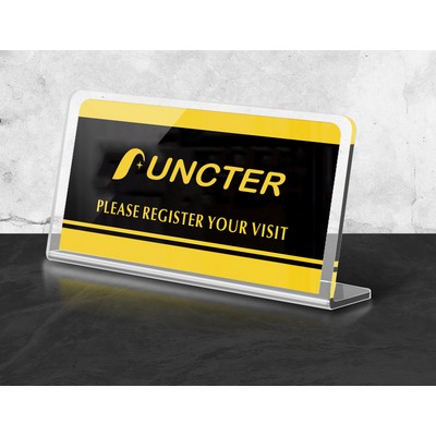Custom Acrylic Table Cards