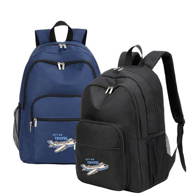 15.6" Chicago School Backpack With Laptop Sleeve