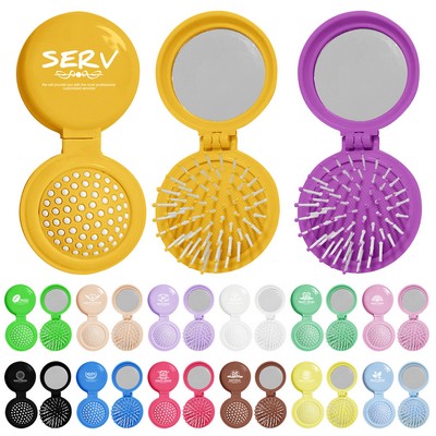 Massage Comb And Mirror Sets