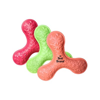 Colorful Diamond Pattern Pet Throwing Toys