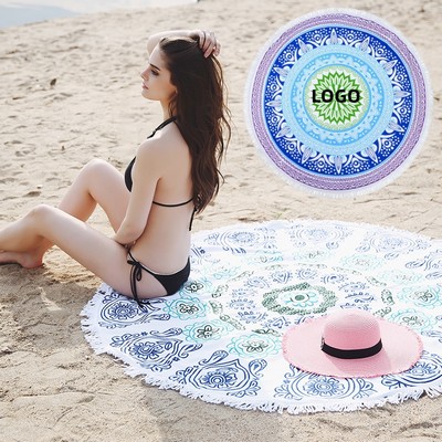 Round Beach Towel