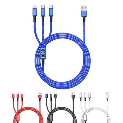 3 in 1 Fast Charge Data Cable