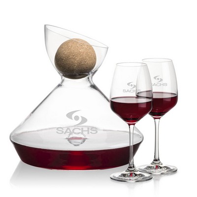 Woodbury Carafe w/Cork Stopper & Oldham Wine