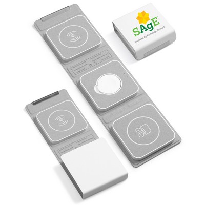 3 In 1 Folding MagSafe Wireless Charger Pad