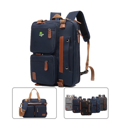 15.6 "Canvas & Nylon Backpack