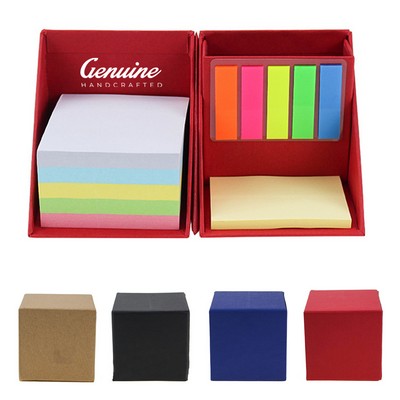 Collapsible Paper Sticky Notes Box