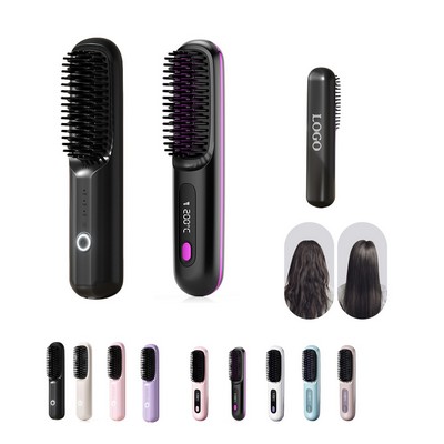 LED Display Hair Straightener