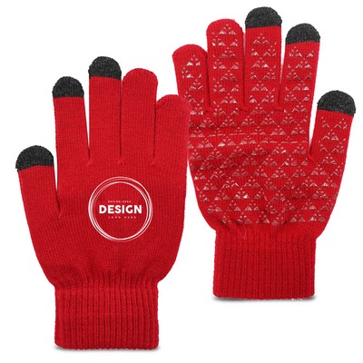 Knitted Woolen Touchscreen Thickened Gloves