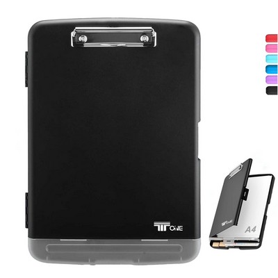 Low Profile Clipboard Organizer with Pen Holder