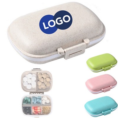 Portable Pill Organizer Box