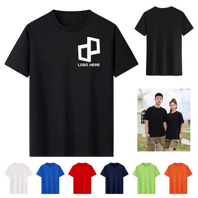 100% Cotton Crewneck T-Shirts