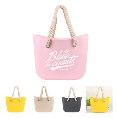 Silicone Waterproof Beach Tote Bag