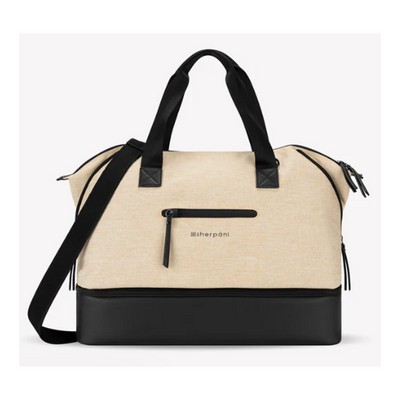Sherpani Boston Anti-Theft Weekender Bag, Straw