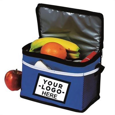 Insulated Lunch Cooler Bag With Front Pocket