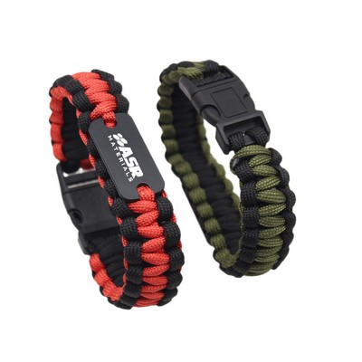 Paracord Wristband for Outdoor Sport