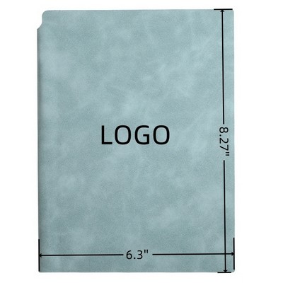 A5 Custom Business Thickened PU Leather Ruled Journal Notebook