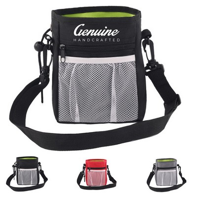 Tote Bag with Built-In Waste Bag Dispenser