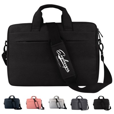 Comfortable Fabric Laptop Travel Briefcase