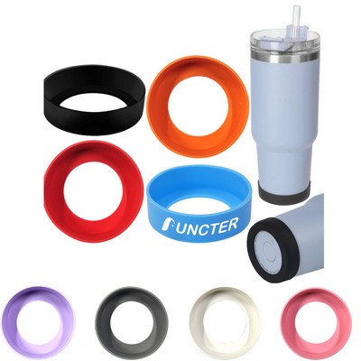 Non-Slip Silicone Heat-Insulating Cup Sleeve 2.9" Diameter