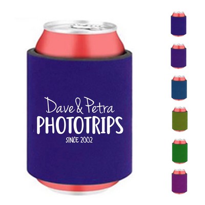 Full Color Neoprene Slap Wrap Can Holder