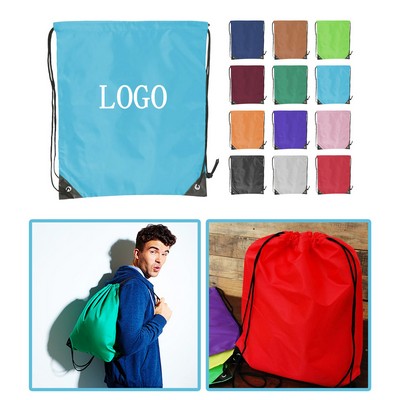 Steffi 210D Polyester Drawstring Backpack