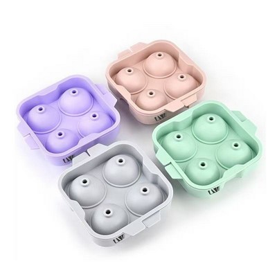 Silicone Ice Tray 4 Ball