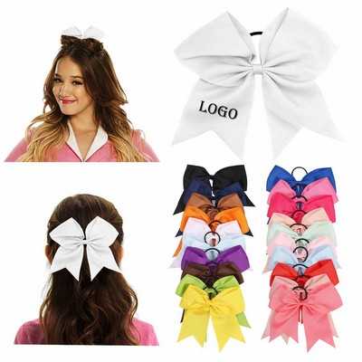 8 Inch Large Ribbon Hair Bow