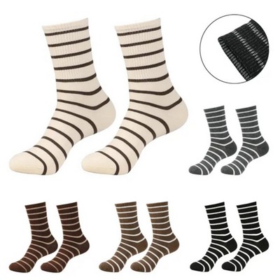 Striped Socks Cotton Mid-TubeSocks Are Comfortable