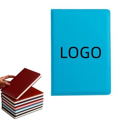 A5 Leather Conference Notebook