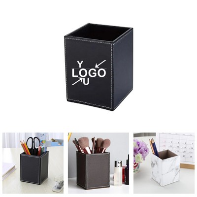 Leather Writing Utensil Stand