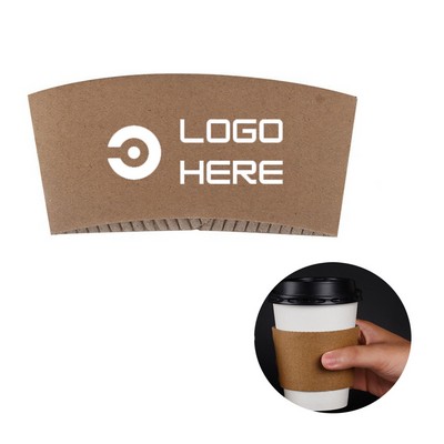 Disposable Coffee Paper Cup Sleeve