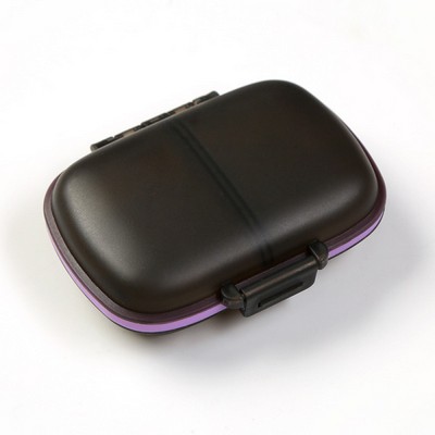 Portable 8-compartment Sealed Medicine Box