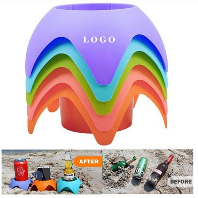 Sand Coasters Drink Cup Holders