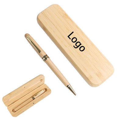 Bamboo Fountain Pen Set