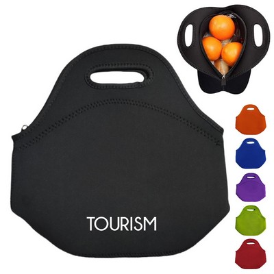 Insulated Neoprene Lunch Bag Tote
