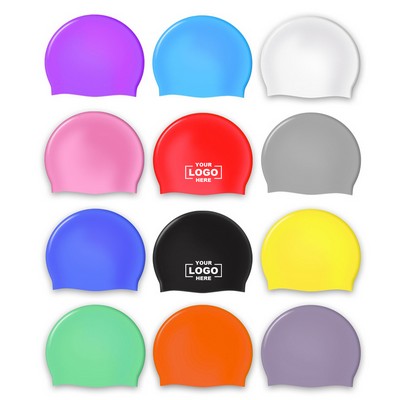Silicone Durable Flexible Swimming Caps