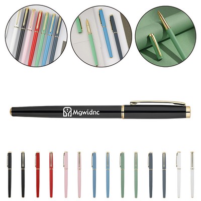 Black Metal Ballpoint Pen - Premium Business Gift