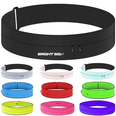 Plus-Size Adjustable Waterproof Running Belt