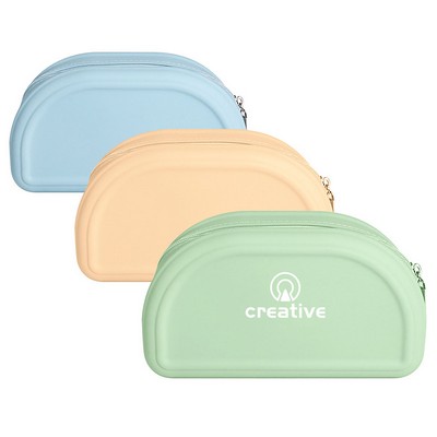 Portable Silicone Travel Pouch Bag