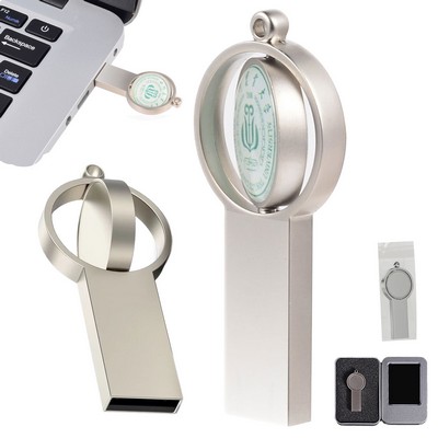 128G USB School Badge Flash Drive