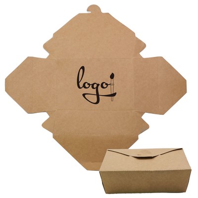 47oz Disposable Kraft Take-out Box