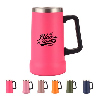 24 oz Beer Stainless Steel Mug