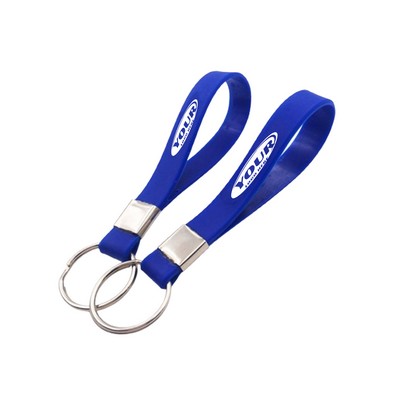 Silicone Wristband Keychain
