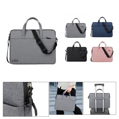 13" Water-Resistant Oxford Business Laptop Bag