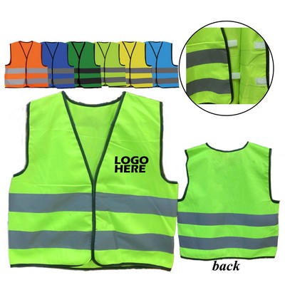 High Visibility Kids Safety Vest