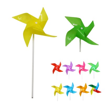 Plastic Promo Pinwheel With Stick