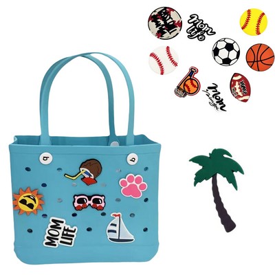 Decorative Beach Tote Bag Charms