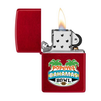 Zippo® Classic Candy Apple Red Windproof Lighter